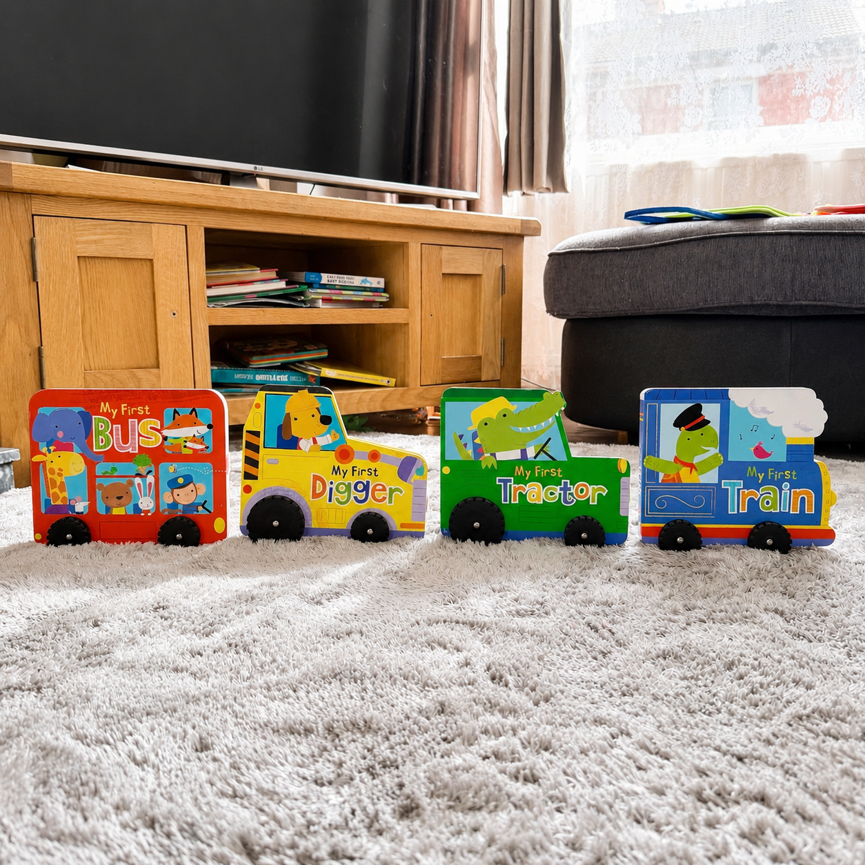 My First Train - Push-Along Book