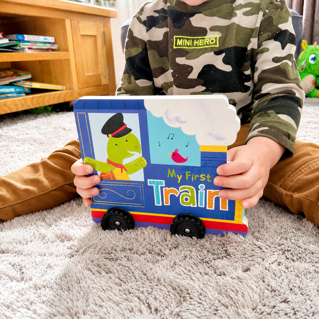 My First Train - Push-Along Book