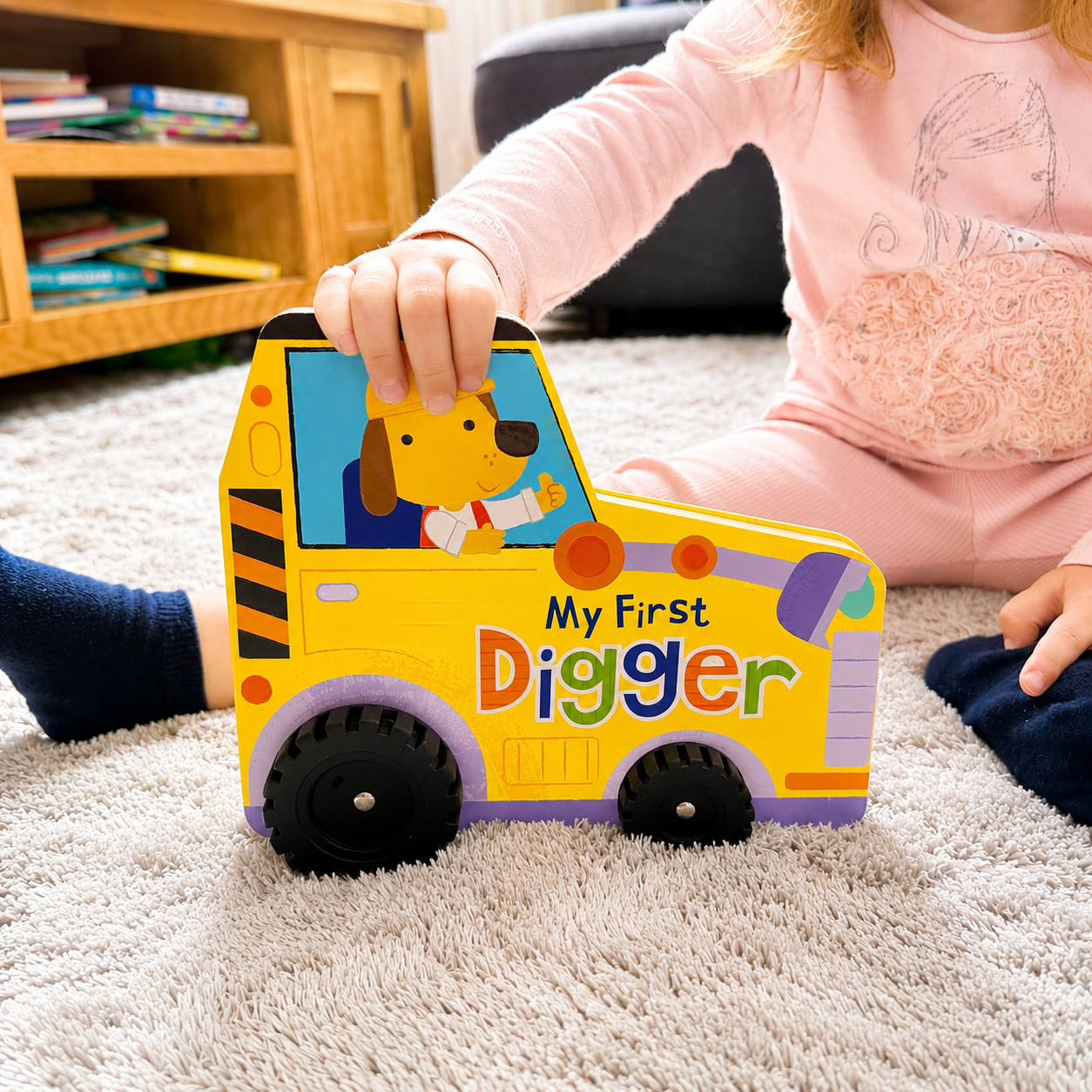 My First Digger - Push-Along Book