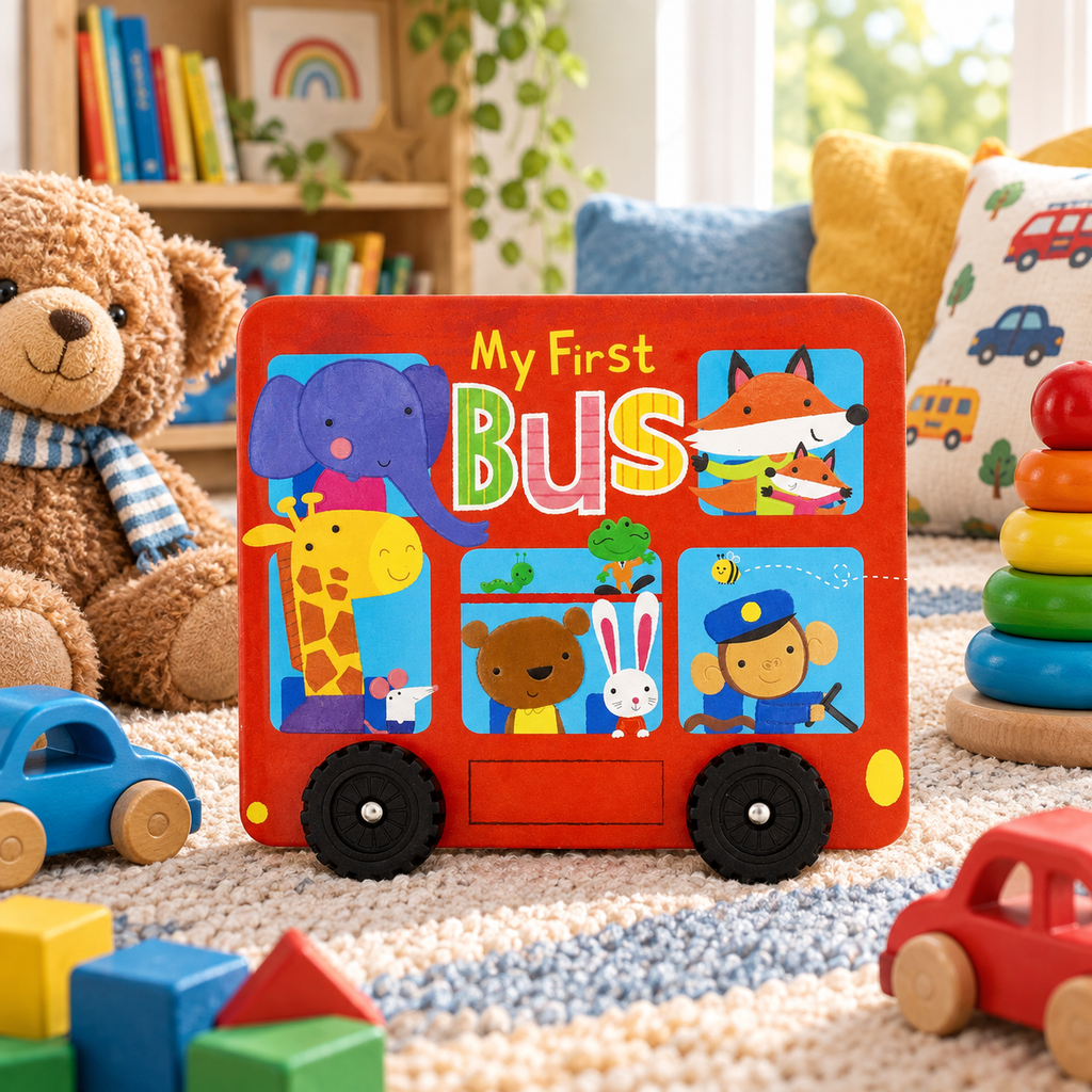 My First Bus - Push-Along Book