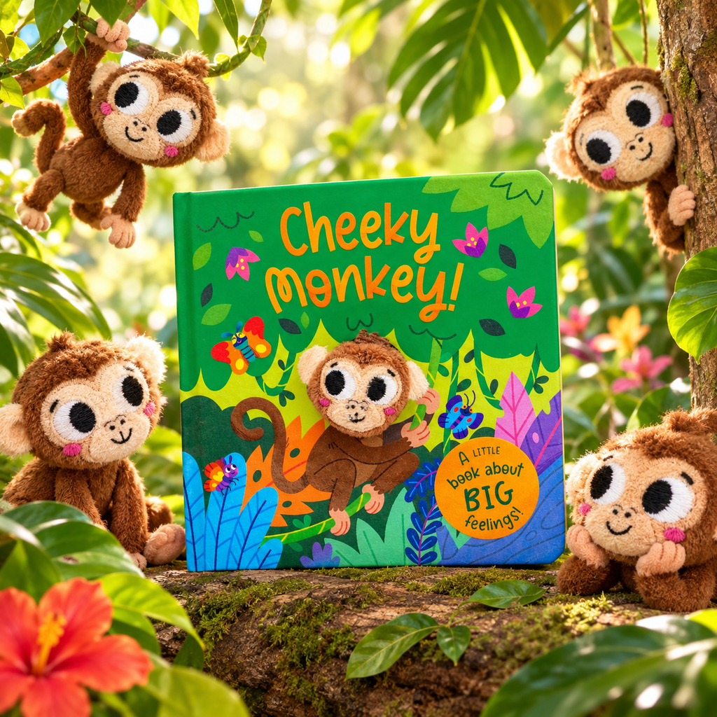Cheeky Monkey! - Finger Puppet Book