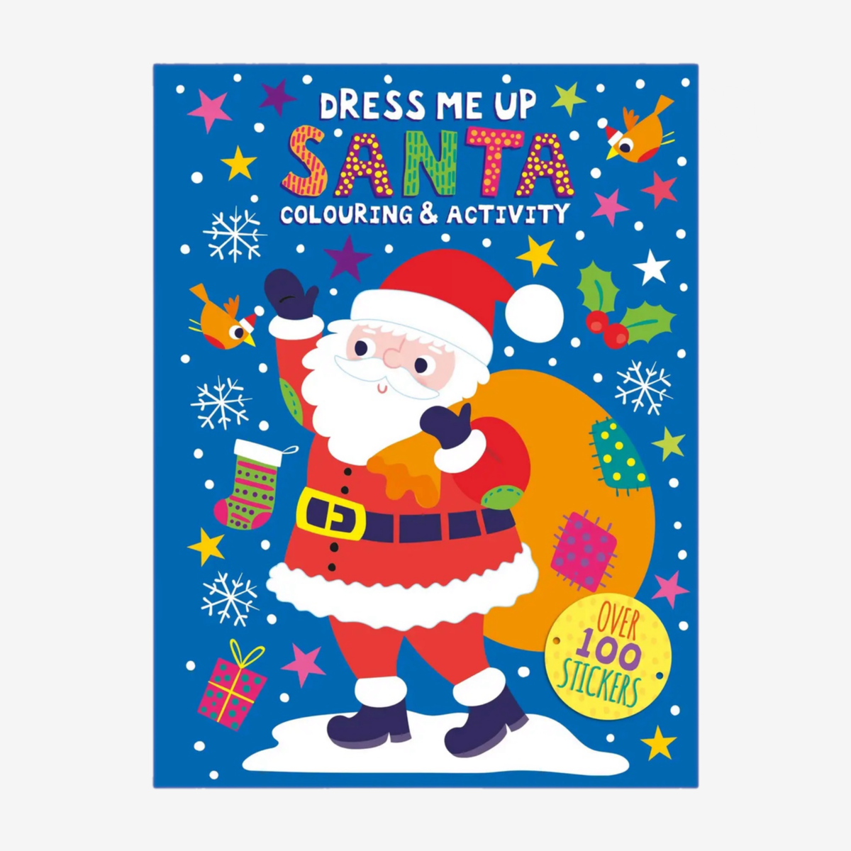 Dress Me Up Colouring & Activity Book - Santa