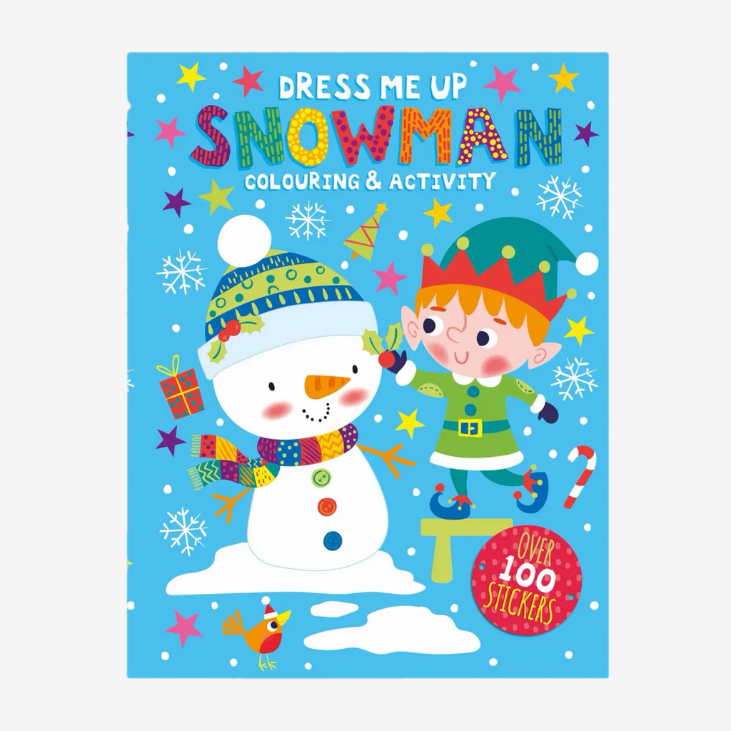 Dress Me Up Colouring & Activity Book - Snowman