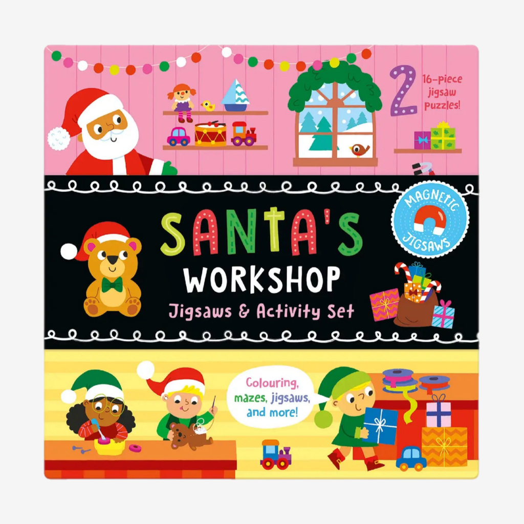 Santa's Workshop - Jigsaws & Activity Set