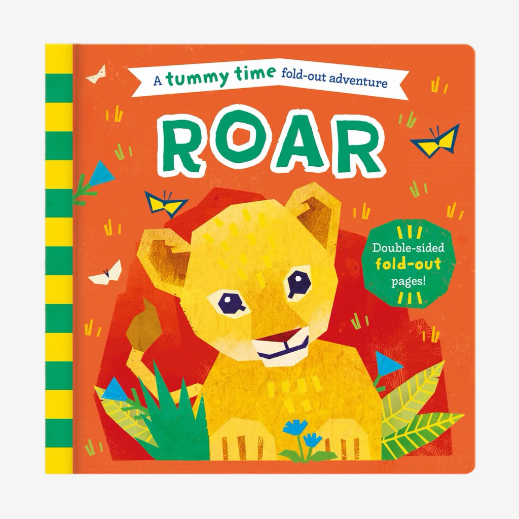 Tummy Time Concertina Book - Roar
