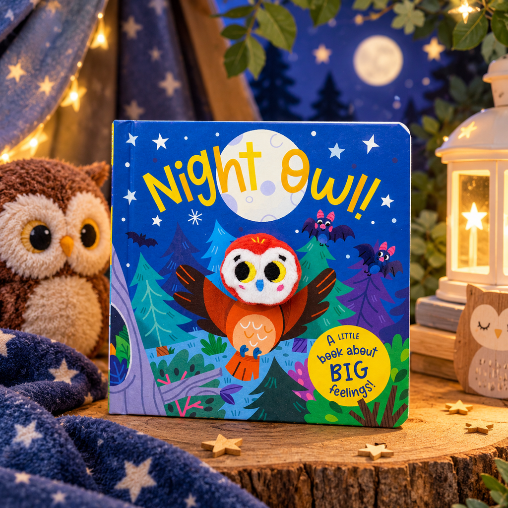 Night Owl! - Finger Puppet Book