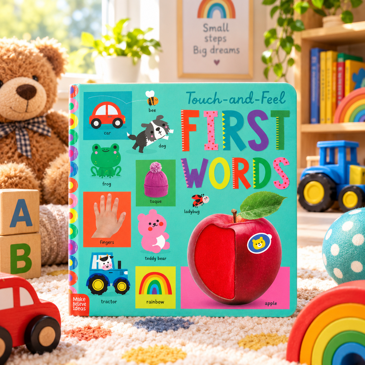 Touch-and-feel First Words