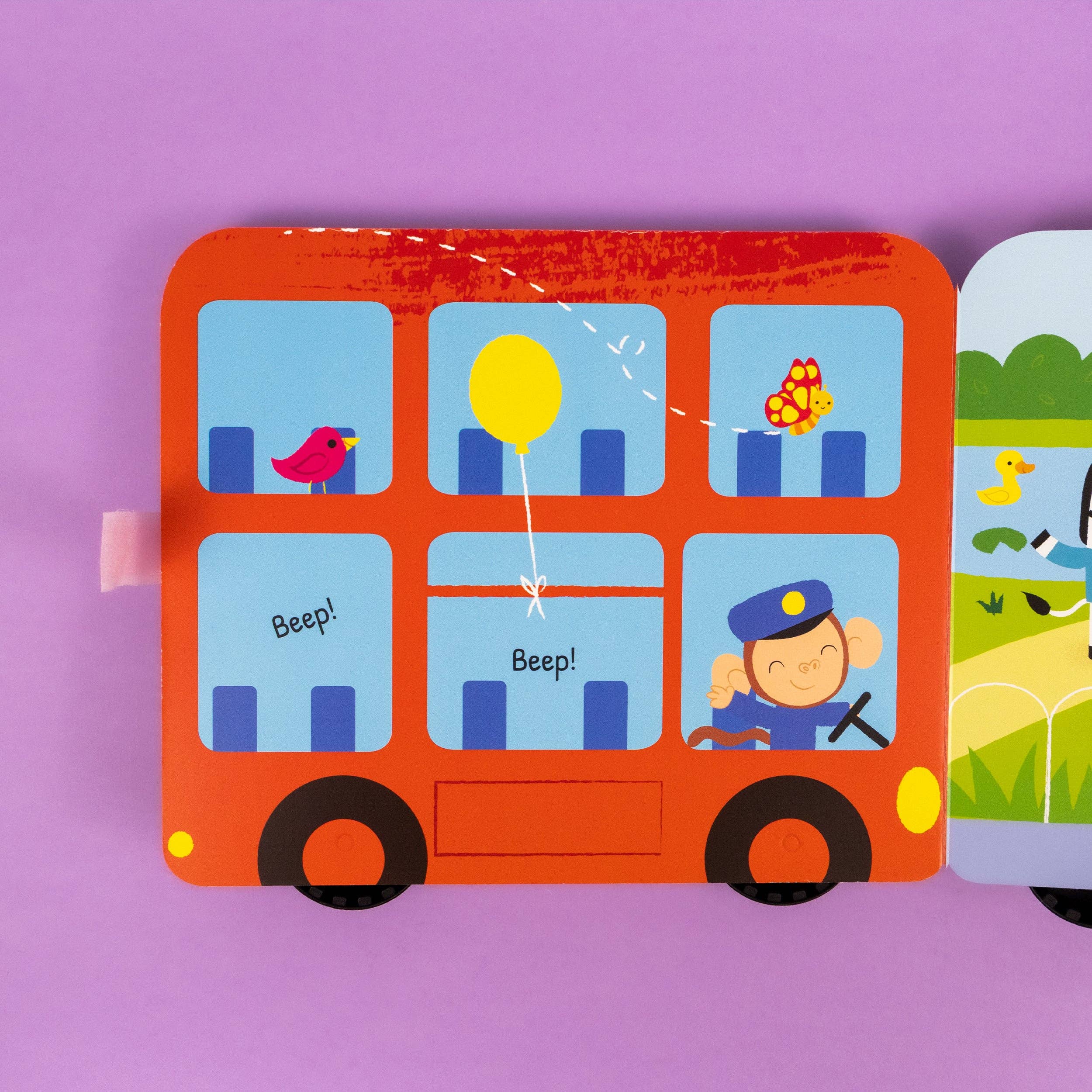 My First Bus - Push-Along Book