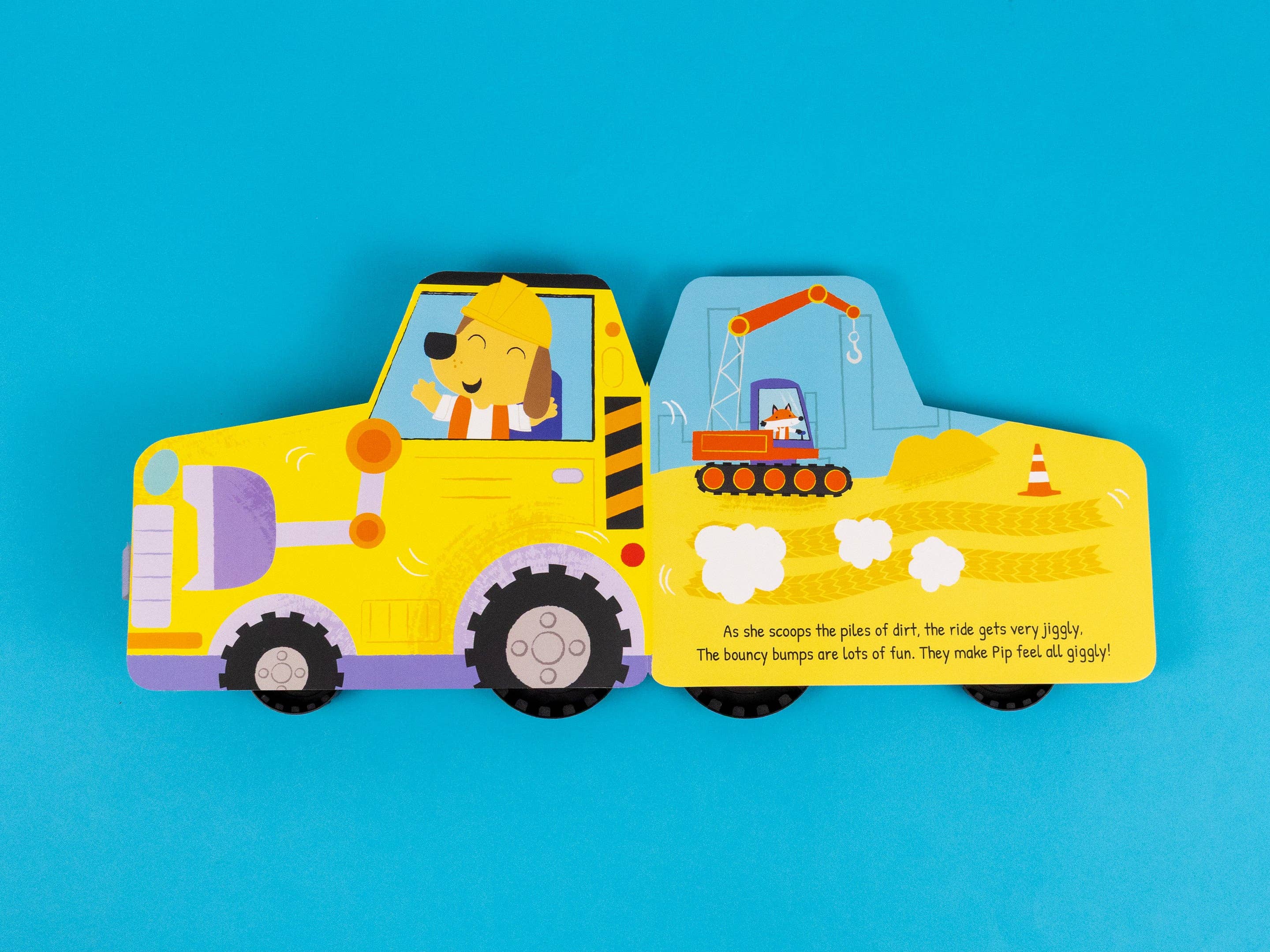 My First Digger - Push-Along Book