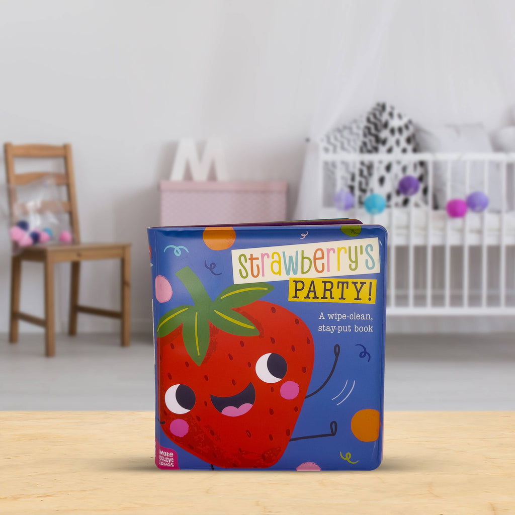 Strawberry's Party! - Wipe-Clean Highchair Book