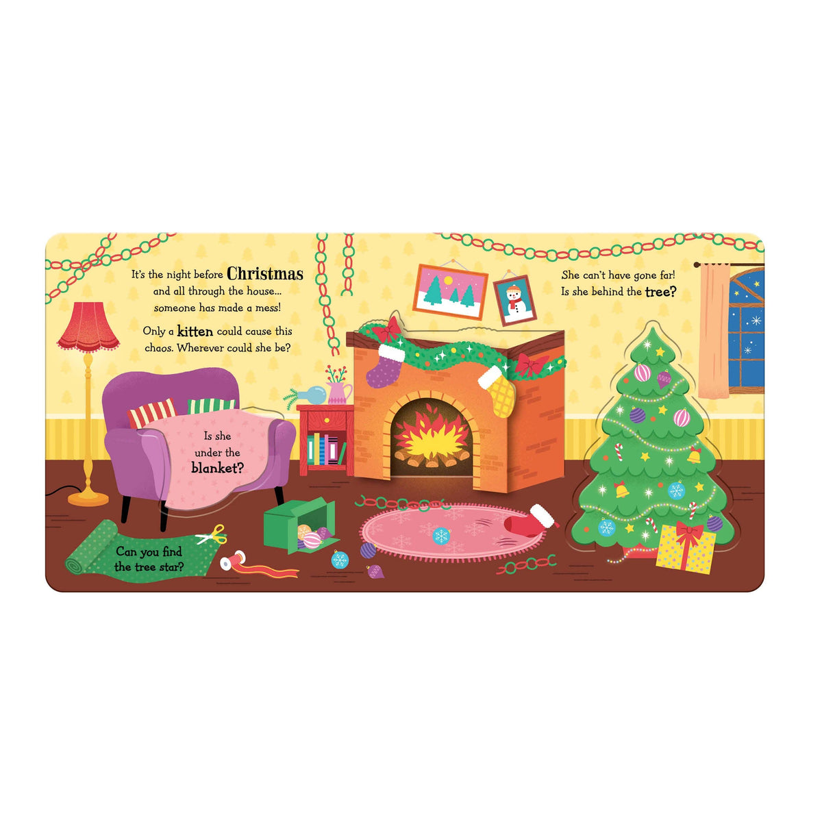 Kitten at Christmas! - Pop-Up Book