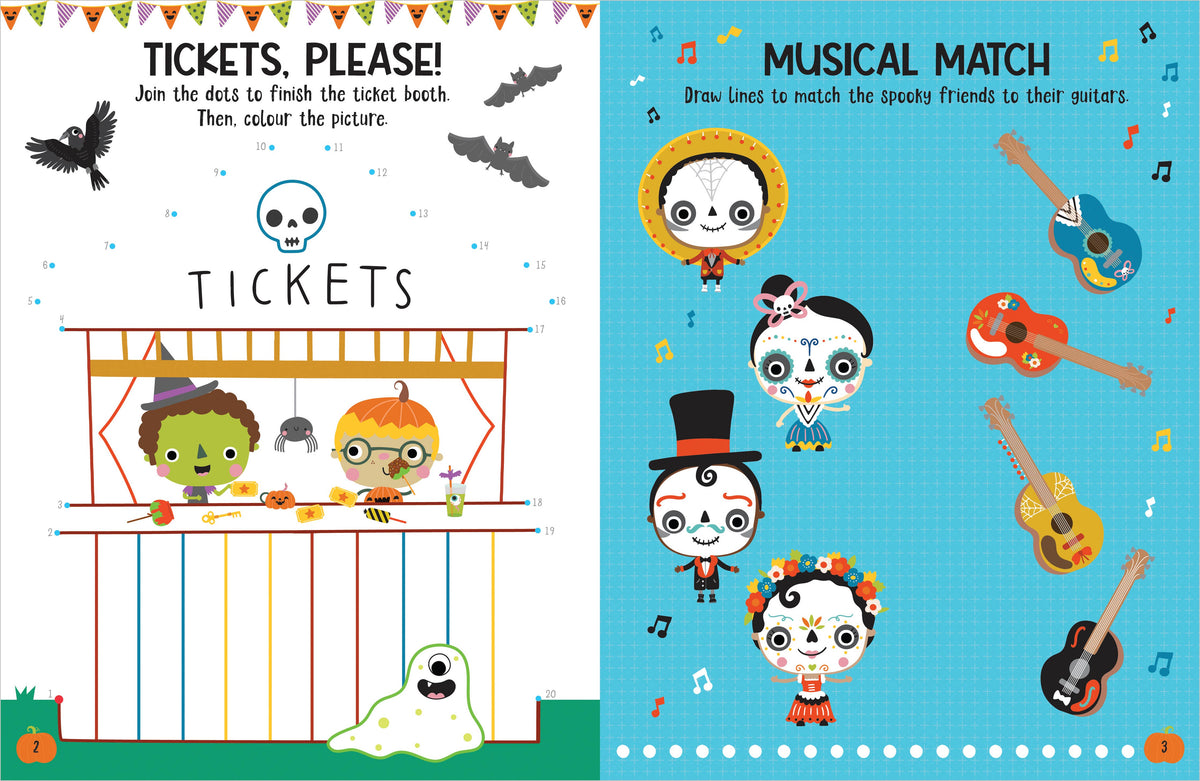 Halloween Party Activity Book