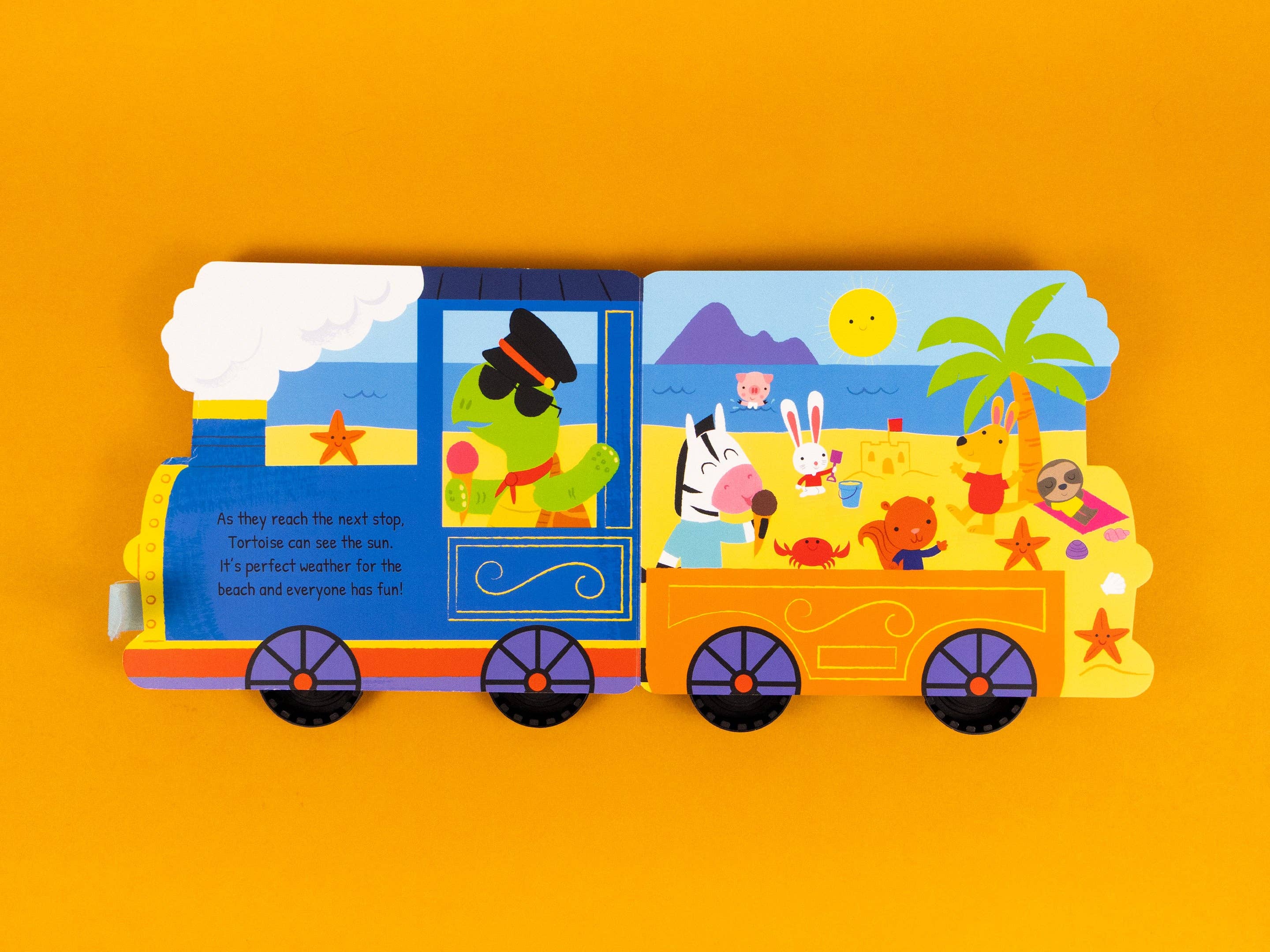 My First Train - Push-Along Book