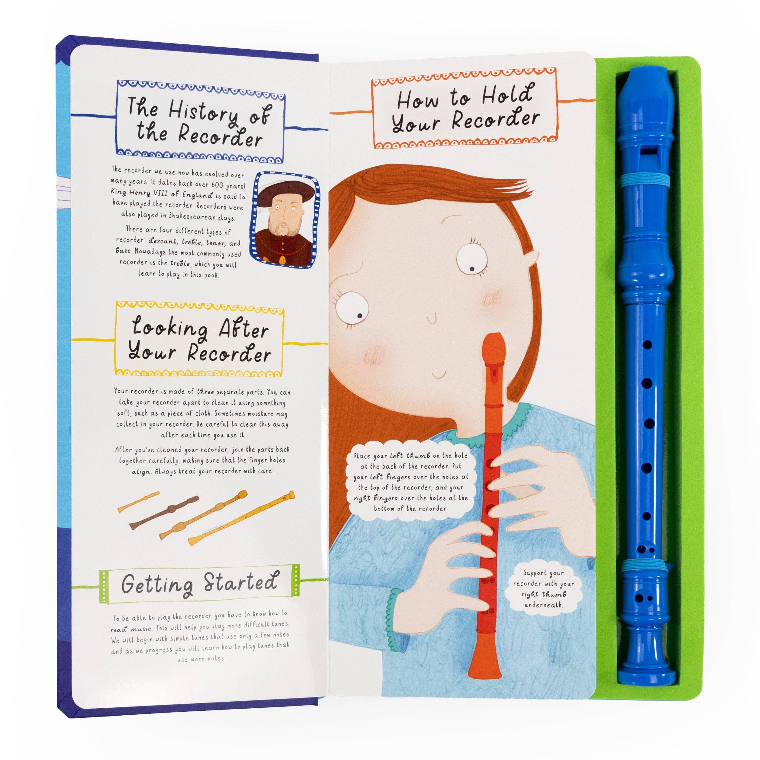 It's Fun to Learn the Recorder - Blue