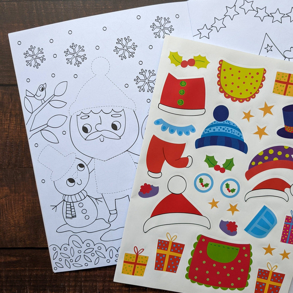 Dress Me Up Colouring & Activity Book - Santa