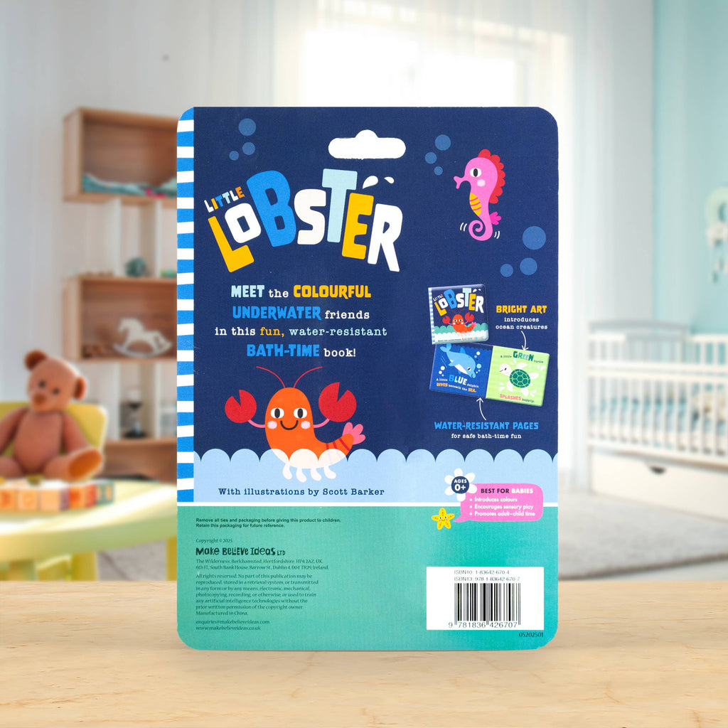 My First Bath-Time Book - Little Lobster