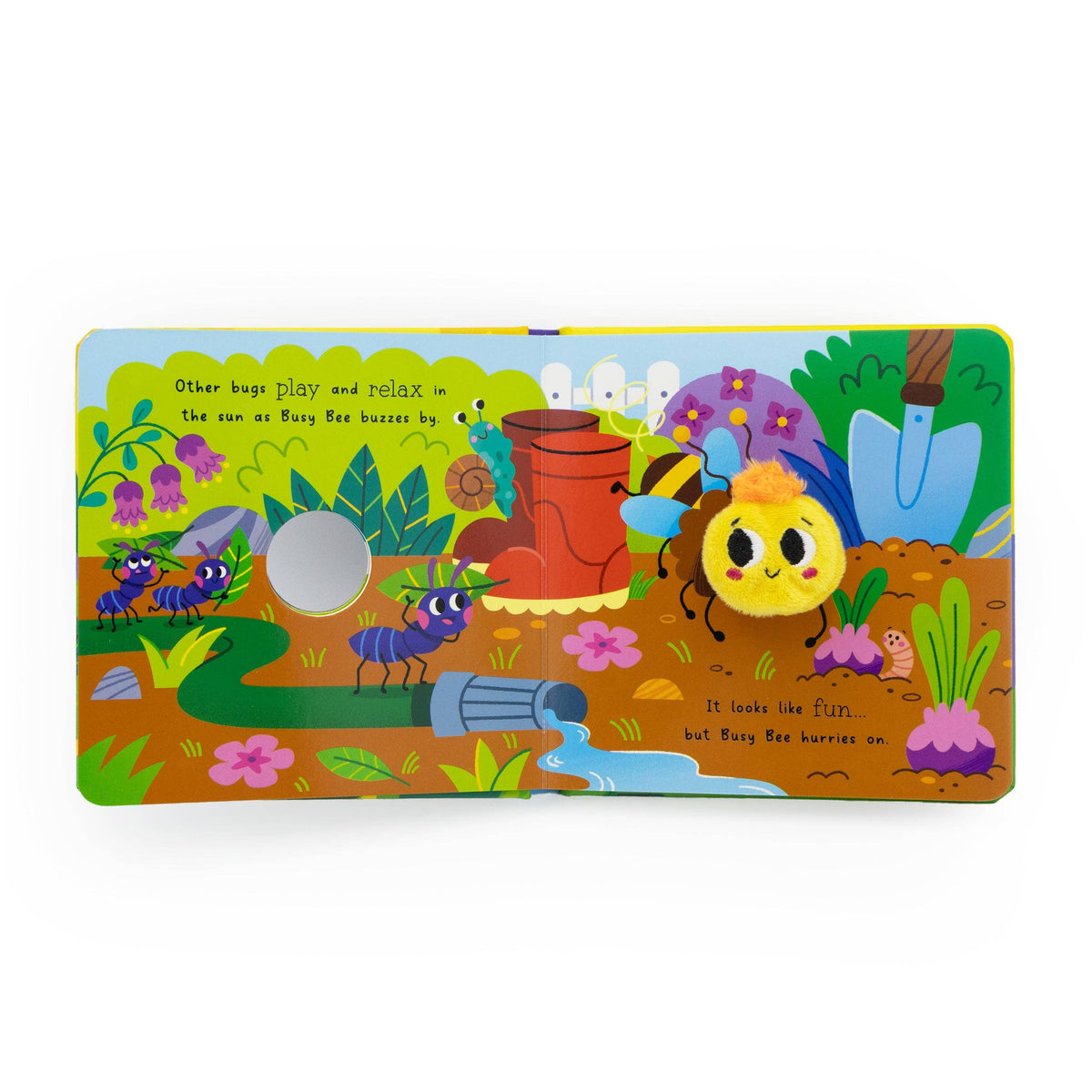 Busy Bee! - Finger Puppet Book