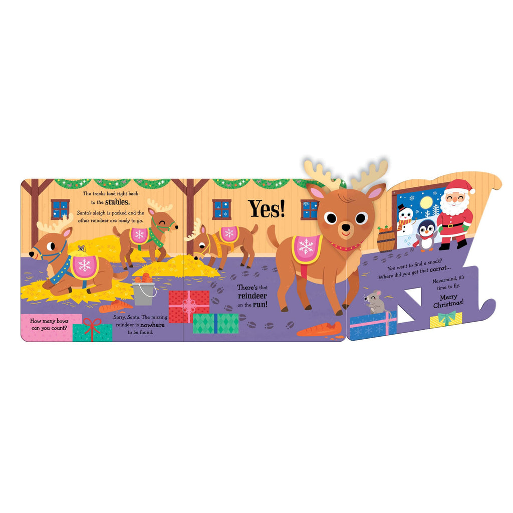 Reindeer On The Run! - Pop-Up Book